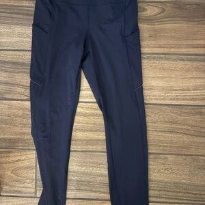 lululemon navy high-rise performance leggings